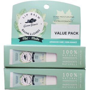 Ultra Moisturizing Green Beaver Lip Balm (Set of 2)